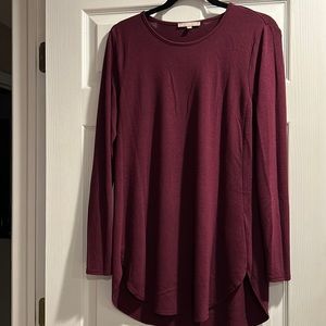 Joan Vass Long Tunic Top
